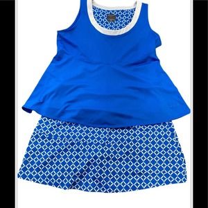 Bolle 2 Piece Tennis Outfit- tank and skort